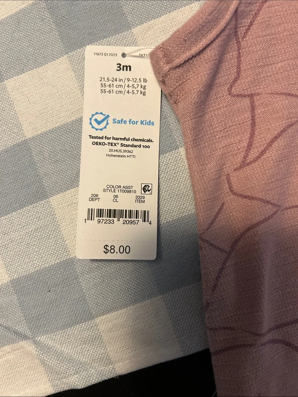 Carter's Dusty Rose Floral Button Romper